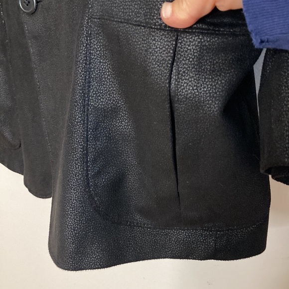 Coppley Sport Coat Mens 40R Black Faux Suede Velvet Blazer Bachelor Party Vegas - Picture 8 of 15